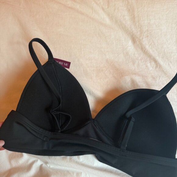 Adore Me Nina Contour Bikini Set XL - Black top & Leopard bottom **NWT** - Picture 3 of 10